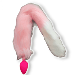 Plug Anal Siliconado Cola de Zorra