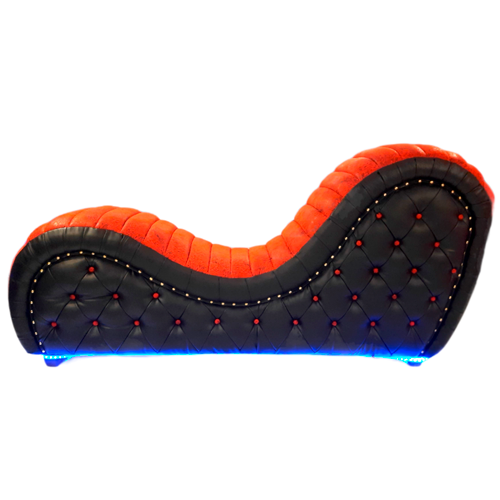 Sillon Kamasutra Rojo Jaspeado