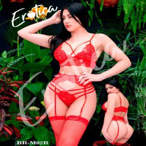 Bralette Rojo