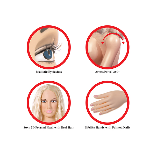 Muñeca Inflable Pipedreams Xtreme - Image 5