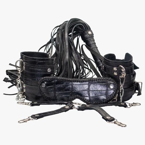 Kit De Bondage De Cuero
