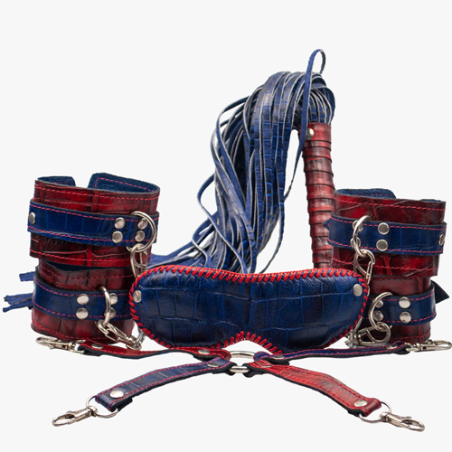 Kit De Bondage De Cuero