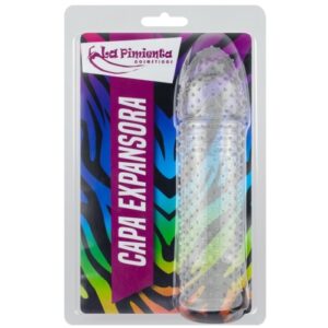 Funda expansora de pene de silicona
