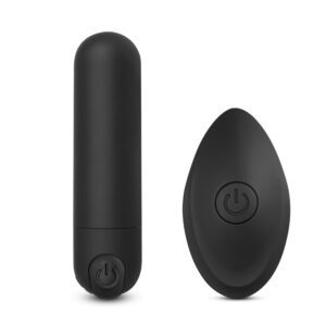 Vibrador tipo bala con control remoto