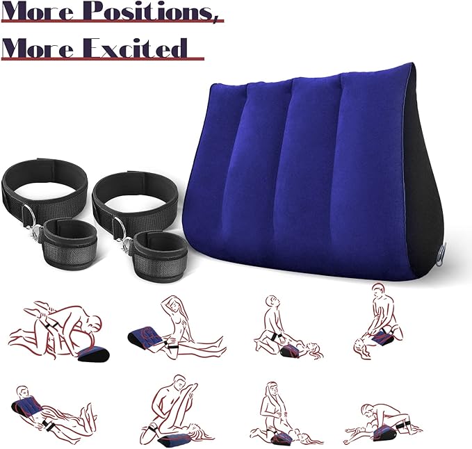 kit BDSM con almohada de apoyo para posiciones sexuales - Image 2