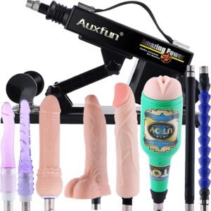 Máquina sexual Auxfun Start Basic de empuje automático 3XLR con función de ajuste de velocidad múltiple