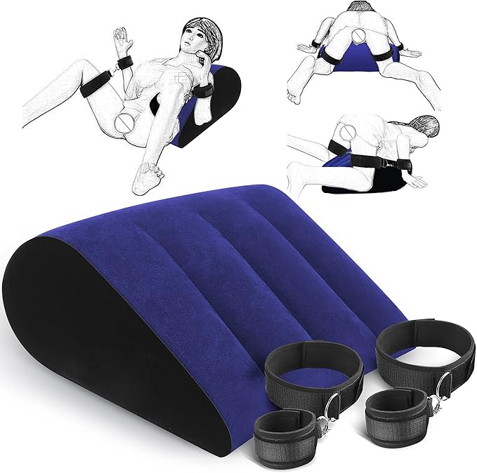 kit BDSM con almohada de apoyo para posiciones sexuales