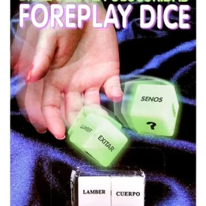 Dados Para Juegos Eróticos Pipedream Brillan En La Oscuridad