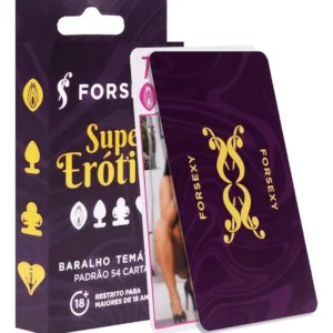 Baraja de cartas súper erótica con temática heterosexual