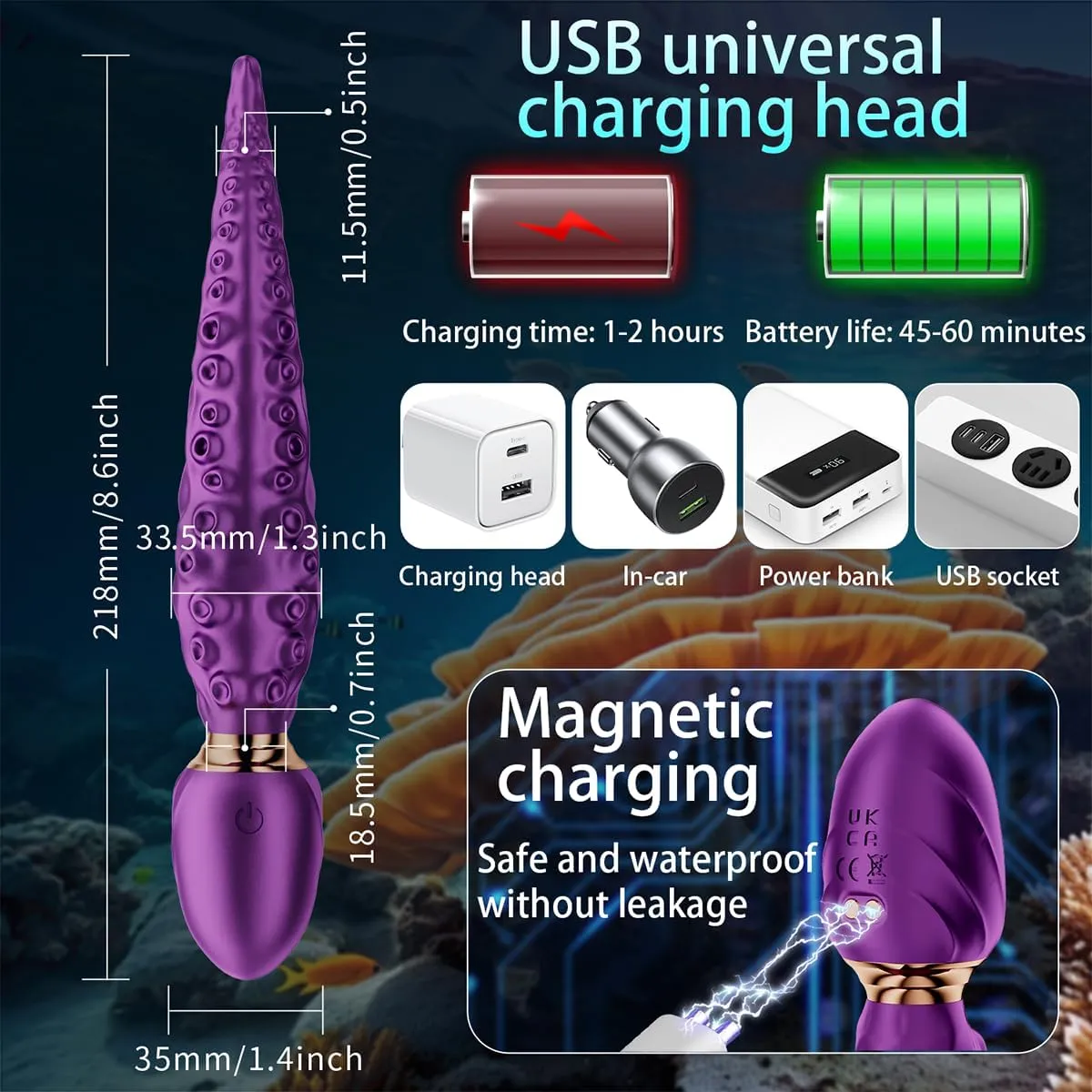 Vibrador Tentáculo - Imagen 2
