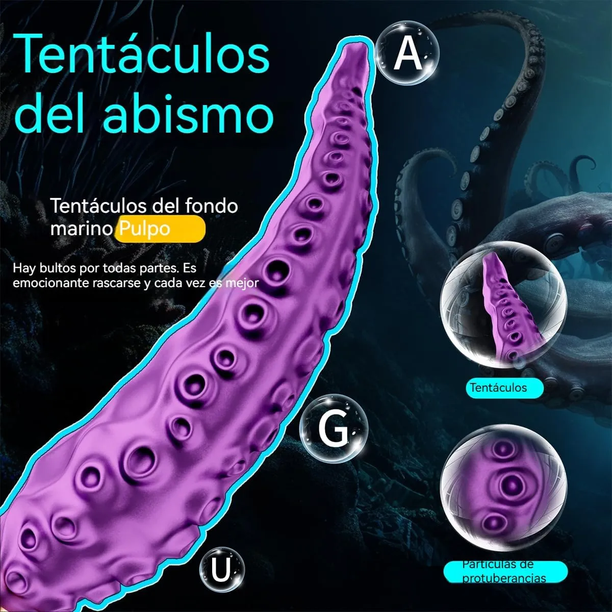 Vibrador Tentáculo - Imagen 3
