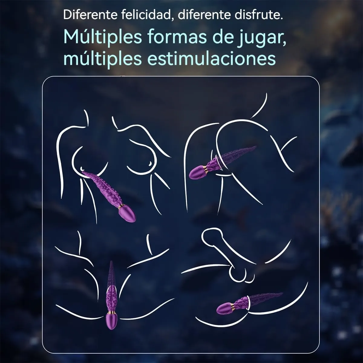 Vibrador Tentáculo - Imagen 4